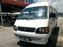 2004 Toyota Hiace 2.0 WINDOW Van (M) 11 SEATED PERFECT CONDITION