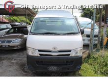 2013 Toyota Hiace 2.5 Window Van (M) USED CAR