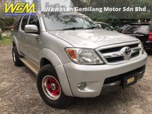 2009 Toyota Hilux 4X4 2.5 G Pickup Truck # ONE OWNER # NO OFFROAD # LOW KM # ORI PAINT # FREE ACCIDENT # FULLON # FREE GIFT # NEGOTIABLE PRICE