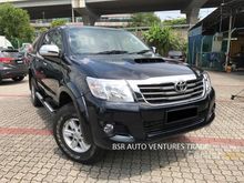 2014 TOYOTA HILUX 2.5 (M) G-SPEC DOUBLE CAB PICK UP TRUCK $$ FULL LOAN $$ FREE WARRANTY **