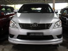2012 Toyota Innova 2.0 E MPV (M)