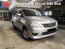 2013 Toyota Innova 2.0 E MPV (M) One Owner