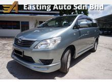 2013 Toyota Innova 2.0 NEW FACELIFT (A) FULL SERVICE RECORD , FREE 6 MONTHS WARRANTY
