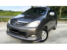 2010 Toyota Innova 2.0 (A) G-SPEC LOW MILEAGE