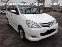 Toyota Innova 2.0 (A)G SPEC FACELIFT FULL SPEC (FREE INSURANCE)