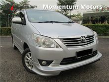2013 Toyota Innova 2.0 (A) G SPEC VVT-I ENGINE FULL SPEC FULL BODYKIT 0 DOWNPAYMENT