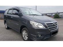 2016 Toyota Innova 2.0 G (A) NO PROCESSING FEE - FULL SERVICE RECORD - FULL SPEC - FULL LOAN - JUST DRIVE AND NO REPAIR