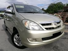 2006 Toyota Innova 2.0 G MPV One Owner Ori Paint TipTop RAYA OFFER