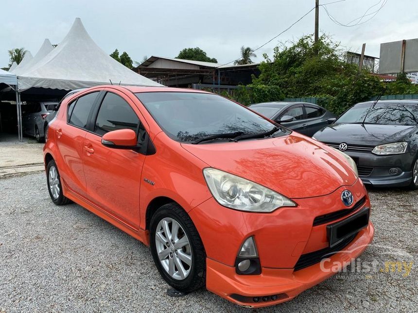 Toyota Prius C 2012 Hybrid 1.5 in Penang Automatic Hatchback Orange for ...