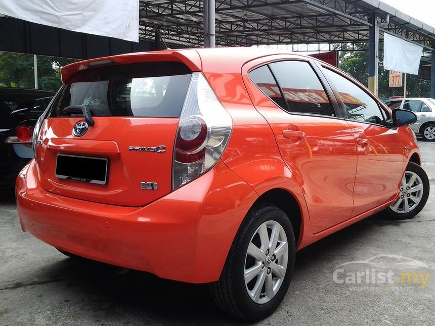 Toyota Prius C 2013 Hybrid 1.5 in Selangor Automatic Hatchback Orange ...