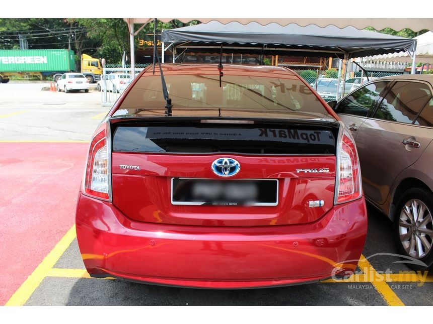 Toyota Prius 2012 Hybrid 1.8 in Penang Automatic Hatchback Red for RM ...