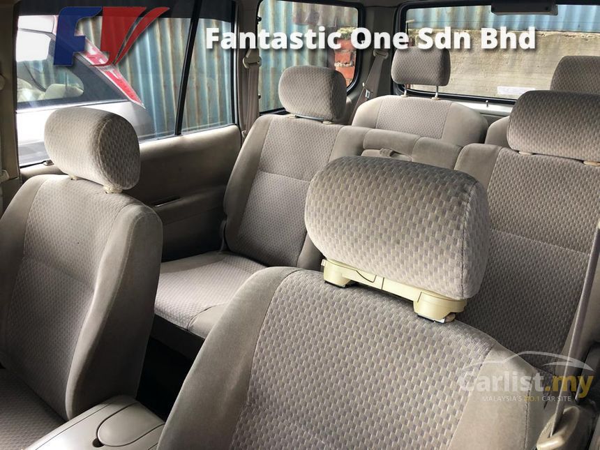 Toyota Unser 2003 GLi 1.8 in Johor Manual MPV Silver for 