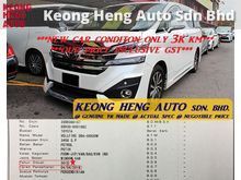 (ACTUAL YR MADE 2O15)(EL FULL SPEC)(NEW MODEL)(GST INCLU)(1 OWNER)(REG 2O16)(LOW MILE ONLY 3K KM)(LIKE NEW)(KL CHERAS AREA) TOYOTA VELLFIRE 3.5 EL MPV