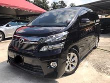 Toyota Vellfire 3.5 VL MODELISTA FACELIFT FULL LOAN