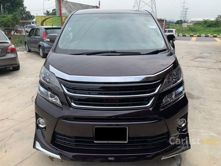 Toyota Vellfire 2013 Z G Edition 2.4 in Selangor Automatic