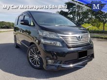 Toyota Vellfire 3.5 (A) VL Edition MPV 2 POWER DOOR / POWER BOOT / PILOT SEAT / ROOF MONITOR