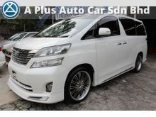 -Raya Promotion--Warranty--Free Gift- 2012 Toyota Vellfire 3.5 Z V6 (A) Pilot Seat