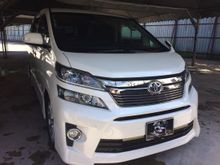 2013 Toyota Vellfire 2.4 3.5 ZG HOME THEATRE POWER BOOT BLACK INTERIOR FULL SPEC