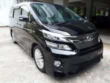 2012 Toyota Vellfire 3.5 ZG Facelift Pilot Seat Fire Sale 32K KM Only