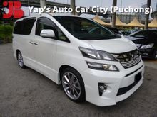 2013 Toyota Vellfire 2.4 GOLDEN EYE (A) Actual year 2013