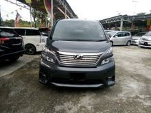 RAYA OFFER - 2010 Toyota Vellfire 2.4 Z PLATINUM 2 - CLASSIC GREY - LIMITED COLOUR - CONDITION GUARANTEE PUAS HATI -