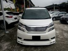 2010 Toyota Vellfire 2.4 Z PLATINUM HOME THEATRE SURROUND CAMERA