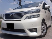 2010 Toyota Vellfire 2.4 FULSPEC 2 POWER DOOR DVD 2 CAMERA PERFECT ORIGINAL CONDITION MUST VIEW