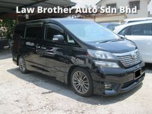 ( NO GST FROM NOW ) ( LOW PROCESSING FEE ) Toyota Vellfire 3.5 (A) FULL SPECS HOMETHEATER