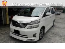TOYOTA VELLFIRE 3.5 ** RAYA MASSIVE SALES ** V6 Engine ** Full Spec ** Power Boots ** Full Bodykits ** Original Paint **