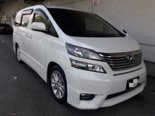 2009 Toyota Vellfire 2.4 Z PLATIMIUM MPV