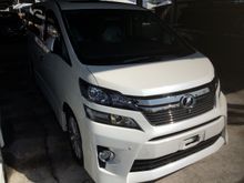 2013 Toyota Vellfire 2.4 ZG Full Spec
