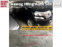 (ACTUAL YR MADE 2OO9)(VL FULL SPEC)(GST INCLU)(1 OWNER)(LOW MILE)(REG 2O1O)(KL CHERAS AREA)(MANY CHOISES) TOYOTA VELLFIRE 3.5 VL