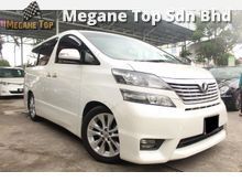 2014 Toyota Vellfire 2.4 MPV CARKING CONDITION HARI RAYA PROMO...