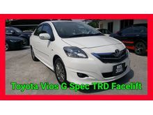 2013 Toyota Vios 1.5 G Spec Facelift TRD Bodykit Like New