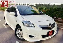 *WARANTY 3 YEAR,HIGH SPEC,REAL YEAR MADE,LOW MILEAGE,LADY OWNER,NEW RIM WHEEL AND TYRES,LIKE NEW CAR**2013 Toyota Vios 1.5 J Sedan
