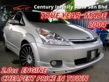 Toyota Wish 2.0 D4 VVTi (A) FULL TRD BODYKIT , FRONT BACK CAMERA , NICE NO (YEAR MADE 2004)