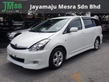 2006 Toyota Wish 1.8 (A) VVTI, 1 Owner, Low KM, 7 Searter, Acc Free, Disc Brakes, High Loan, White
