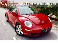 **WARRANTY 2 YEAR,LOW MILEAGE,FULL SERVICE RECORD ,LADY OWNER,POWERFUL,FULL LEATHER SEAT,LIKE NEW CAR**2009 Volkswagen Beetle 2.0 Coupe