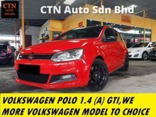 VOLSWAGEN POLO 1.4 (A) GTI SPEC,WE MORE VOLKSWAGEN CAR CHOICE,PASSAT,JETTA,MK7,MK6