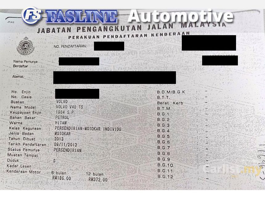Volvo V40 2013 T5 2 0 In Selangor Automatic Hatchback