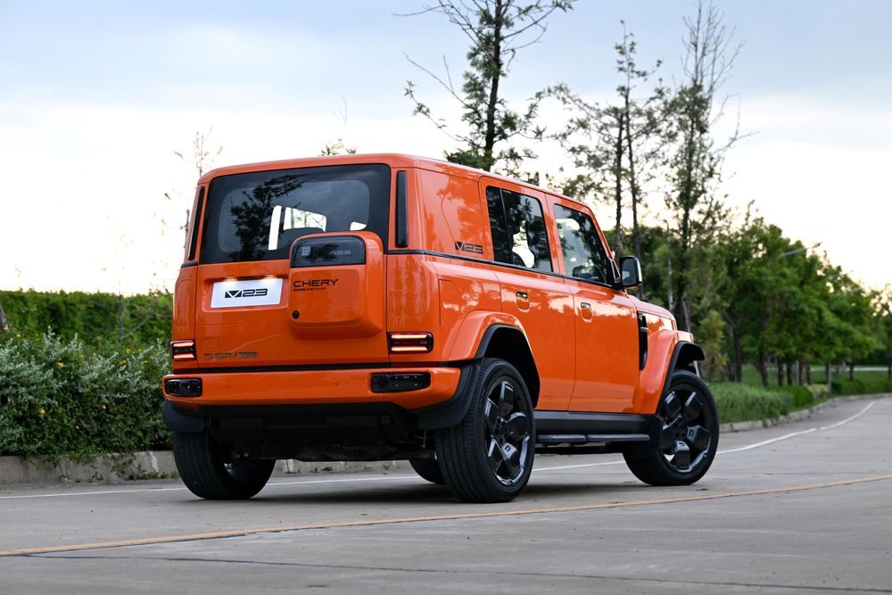 ดีไซน์ภายนอกของ CHERY V23