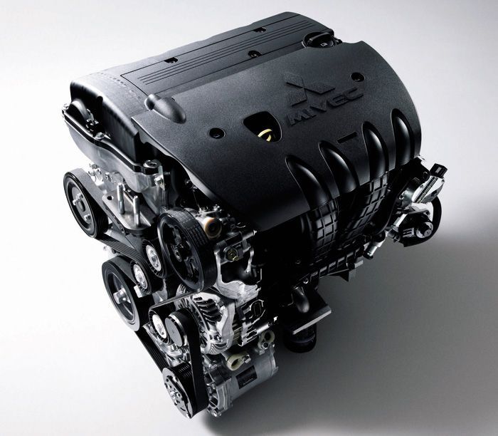 เครื่องยนต์ของ Mitsubishi Lancer EX