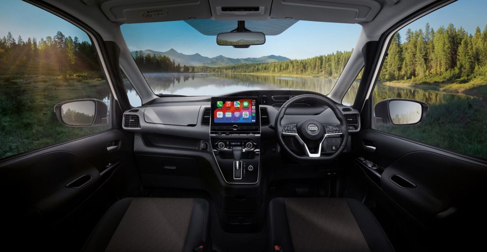 อุปกรณ์ภายในของ Nissan Serena