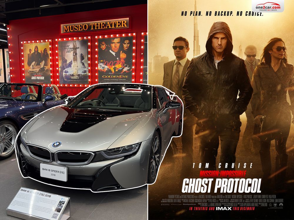 BMW i8 Spider (I15) ปี 2018 จาก Mission: Impossible - Ghost Protocol