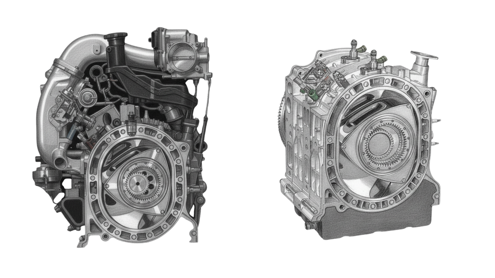 เครื่องยนต์โรตารี่ (Rotary Engine)