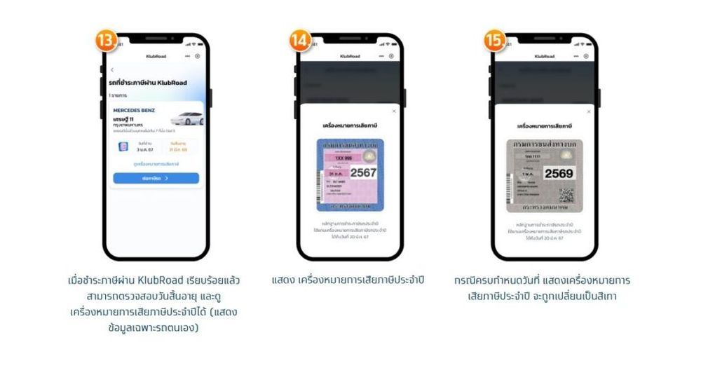ขั้นตอนการต่อภาษีรถยนต์ผ่านแอปเป๋าตังทำอย่างไร ให้รถตนเอง