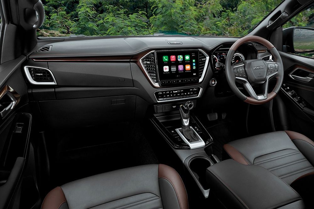 อุปกรณ์และการดีไซน์ภายใน Isuzu D-Max