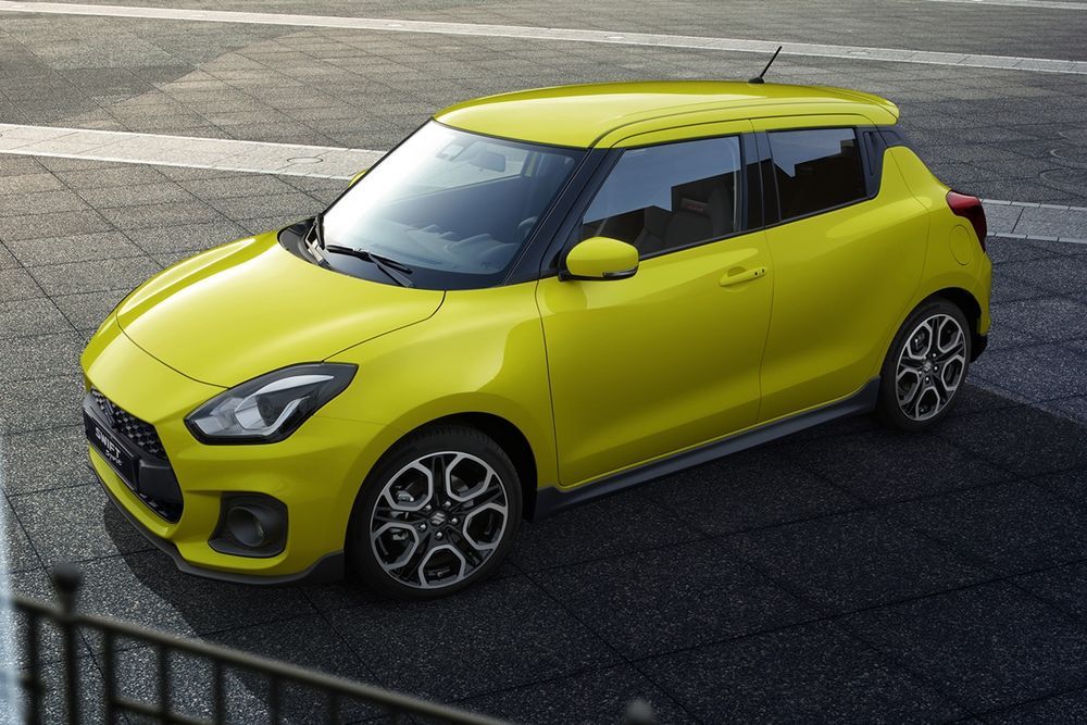 มิติและโครงสร้างตัวถังของ Suzuki Swift