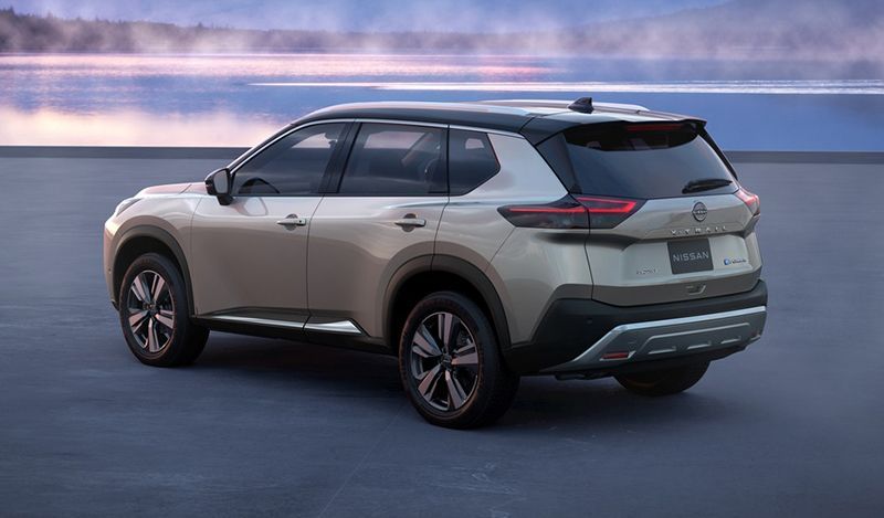 มิติตัวถังของ Nissan X-Trail e-POWER