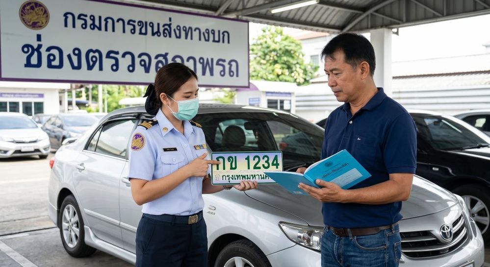 แนะนำ 3 วิธีตรวจเช็คป้ายทะเบียนรถยนต์กับกรมการขนส่งทางบก 